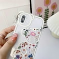 thumbnail image 5 of iPhone Xs Bear Case, Cute Flowers Bear Camera Protector Clear Case with Lovely Strap Bracelet Chain Girls Women Case for iPhone X XS, 5 of 16