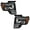 Clear lens Black Housing Amber Reflector, variant on CROSSDESIGN Headlights Fit for 2009-2014 Ford F150 Headlamps