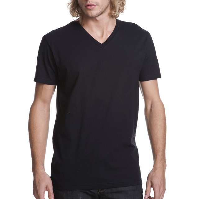 Hombre Algodón V Ropa de siguiente nivel NEGRO 2XL
