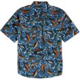 thumbnail image 2 of Woolrich Walnut Run - Camiseta con botones para hombre, color azul, pequeño, 2 of 2