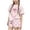 Pink, variant on BFHHYA Girls Fashion Print Outfits 2PCS Round Neck Short Sleeve Top Elastic Waisted Shorts Tween Casual Loose Sets 3-15 Years