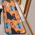 thumbnail image 6 of CURLYOOT Cat Skull Runner Rug 2'x6' Washable Kitchen Runner Rug Indoor Non Slip Laundry Rugs Halloween Floor Carpet for Hallway Kitchen Entryway Bedroom Living Room, 6 of 9