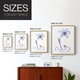 thumbnail image 4 of Wobbly Blooms II Framed Print - Solid Wood in Single Picture Frame Solid Wood 2 Framed Print, 4 of 6