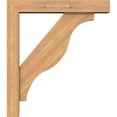 thumbnail image 3 of Ekena Millwork 5 1/2"W x 30"D x 34"H Funston Block Smooth Bracket w/ Offset Brace, Western Red Cedar, 3 of 25