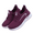 Purple, variant on CHICVOMEY Women's Breathable Walking Shoes Lightweight Slip-On Sneakers with Wide Toe Box Non-Slip Soft Sole for Work Running Elderly Women Shoes