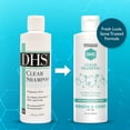 thumbnail image 2 of DHS Clear Shampoo For Daily Cleaning Of Hair And Scalp - 8 Oz, 2 of 7