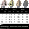 thumbnail image 4 of NAMTYQX Winter Jackets for Women Loose Fitting Mock Neck Warm Casual Zipfront Fuzzy Long Sleeve Black Size L, 4 of 4