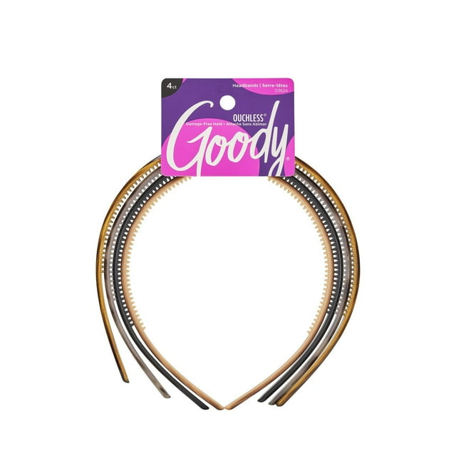 Goody Classics Bandeaux fins à motifs assortis Multi
