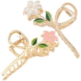 thumbnail image 1 of Miangastore 2 Pcs Pinces à Cheveux Fleur de Lys Pinces Griffes Fleur Femmes Pinces à Cheveux Décoratives, 1 of 8