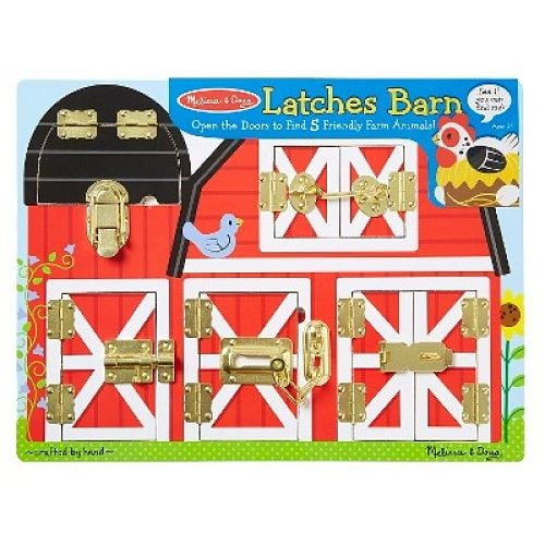 Melissa & Doug Latches & Skills Barn