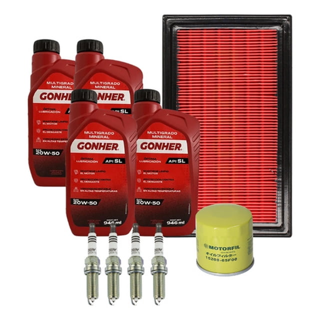 Kit Afinacin Tiida 2004-2018 1.8-1.6 Biridio 20w50