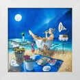 thumbnail image 1 of West, Ronald 20x20 White Modern Wood Framed Museum Art Print Titled - Just Perfect at Vlees Bay, 1 of 4