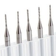 thumbnail image 2 of ELAYARD 10Pcs Drill Bits for PCB Silver CNC Processing, 2 of 2