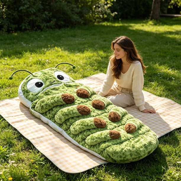 Hugging Caterpillars Sleeping Bags Plushes Cocoons Sleeping Bag