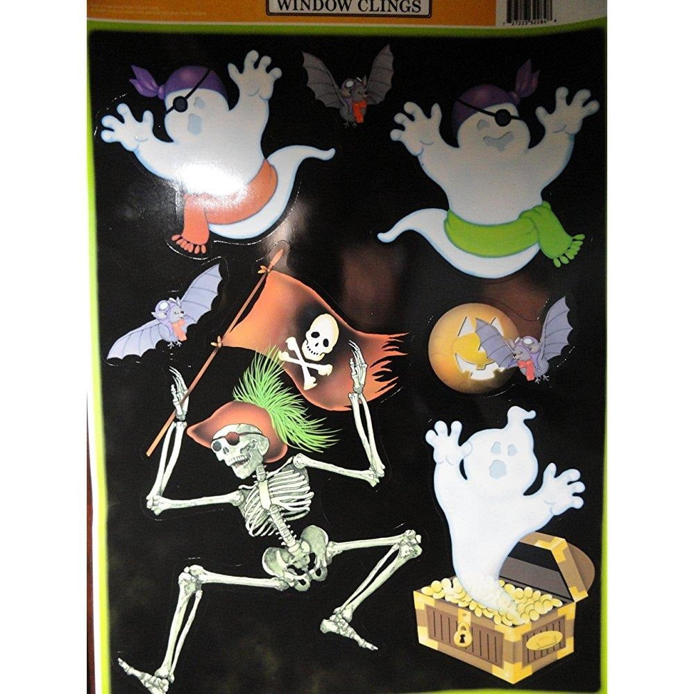 Halloween Vinyl Static Cling Window Clings