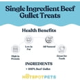 thumbnail image 6 of Beef Gullet Sticks for Dogs (6 Inch - 12 Pack) - All Natural Grass-Fed Beef Dog Chews, Rich in Glucosamine Chondroitin for Joint Health, Single Ingredient No Rawhide Dog Treats, 6 of 7