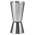 thumbnail image 1 of 1pc Measure Cup Stainless Steel Silver Cocktail Shaker Measure Cup Dual Shot Drink Spirit Measure Jigger Kitchen Bar Tools Type 1-15-30ml, 1 of 6