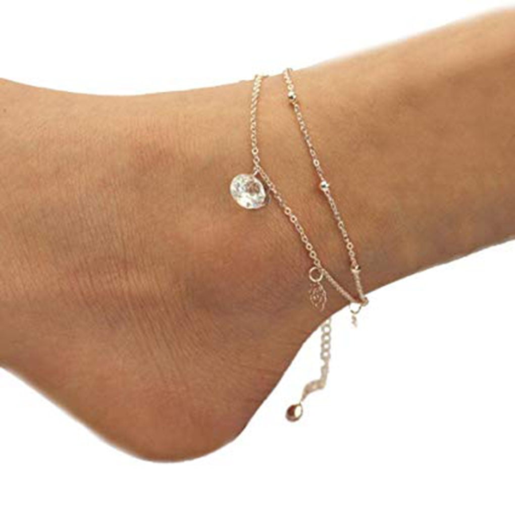 girls with ankle bracelets