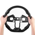 thumbnail image 4 of Car Modified Accessory,Carbon Fiber Steering Wheel Upgraded Customized Steering Wheelfor Civic Steering Wheel Exceptional Craftsmanship, 4 of 14