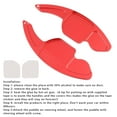 thumbnail image 4 of Extension de Volant pour Audi A3 A4 A5 A6 A8 Aluminium Rouge, 4 of 13