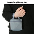 thumbnail image 6 of Unique Bargains Floral Makeup Bag Zipper Flower Cosmetic Pouch Gray, 6 of 7