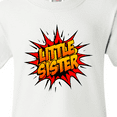 thumbnail image 4 of Inktastic Little Sister Super Hero Youth T-Shirt, 4 of 5