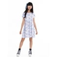 thumbnail image 2 of Stitch Girls Dress with Short Sleeves, Sizes XS-L, 2 of 9