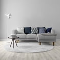 thumbnail image 4 of Mainstays 18x18 Ohio Navy Polyester Decorative Cushion, 4 of 4