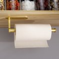 thumbnail image 2 of Soporte de papel higiénico Colgador de almacenamiento de rollo de papel montado en la pared Accesorios de baño JShteea  El nuevo, 2 of 7