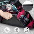 thumbnail image 3 of Joker Harley Quinn Car Floor Mats 4-Piece Full Set Front Rear Auto Foot Mats Carpets Car Foot Pad Interior Accessories Decor, 3 of 6