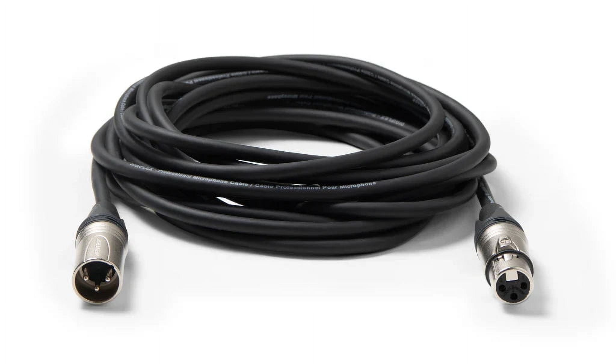 2 MR DJ CXMXF30 30' XLR Male to XLR Female Microphone Balanced Instrumental Dj XLR Interconnect Cable