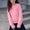 Pink, variant on Cethrio Girls Pullover Sweatshirts Size 10-12, Fall Casual Solid Color Crew Neck Long Sleeve Tops Pink