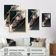 thumbnail image 4 of Designart Purple Peony Hyperrealistic Flowers III Canvas Wall Art, 4 of 5