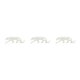 thumbnail image 1 of Escultura de resina Bearachild forma de animal, Decoración Moderna color Blanco, 1 of 6