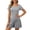 Grey, variant on ,Women,Effortless Summer Knit Jumpsuit With Short Sleeves And Shirt Style Knit Shorts For – Lightweight Piece Romper Romper,Army Green,L