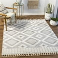 thumbnail image 7 of Valencia Light Gray 5'3" x 7' Global Rectangle Area Rug, 7 of 7