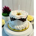 thumbnail image 3 of DEZICAKES Fake Birthday Cake w/ Candle Holder Fake Food Decoration, 3 of 8