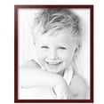thumbnail image 2 of ArtToFrames 16x20 Inch Cherry Picture Frame, This Red Wood Poster Frame is Great for Your Art or Photos, Comes with 060 Plexi Glass (4213), 2 of 6