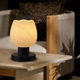 thumbnail image 6 of Small Glass Bedside Table lamp for Bedroom Nightstand Decor Gifts For Children Kids, 6 of 7