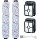 thumbnail image 1 of Paquete de 2 rollos de cepillo multisuperficie, paquete de 2 filtros de vacío para aspiradora, en comparación con la pieza, elemento filtrante de cepillo para alfombras y cepillo para mascot, 1 of 5