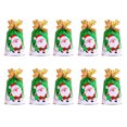 thumbnail image 1 of Moyic Bolsas con cordón de Navidad Bolsas de embalaje de regalo de fiesta Niños Adultos Envoltura de dulces Paquetes de juguetes de muñecas Kits de decoración para fiestas tipo 5 10 piezas Moyic HA009363-09, 1 of 6