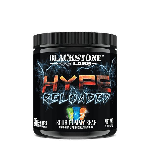 Blackstone Labs Hype Reloaded, Sour Gummy Bear, 25