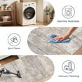 thumbnail image 2 of Washable Kitchen Runner Rug 2x5 ft, Modern Abstract Textured Kitchen Runner Rug, Non Slip Soft Low Profile Rug with PVC Backing for Kitchen Sink, Hallway & Laundry Room, 2 of 6