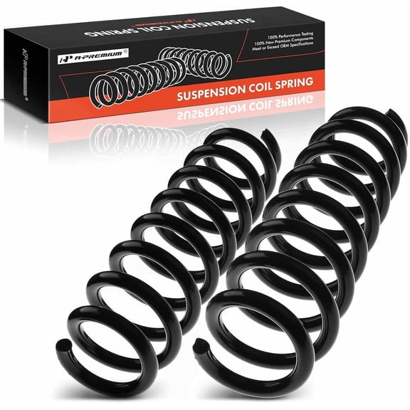 A-Premium Coil Spring Compatible with BMW E90 320i 325i 330i 335i 335d E91 325i 2004-2013 Rear Side 2-PC Set