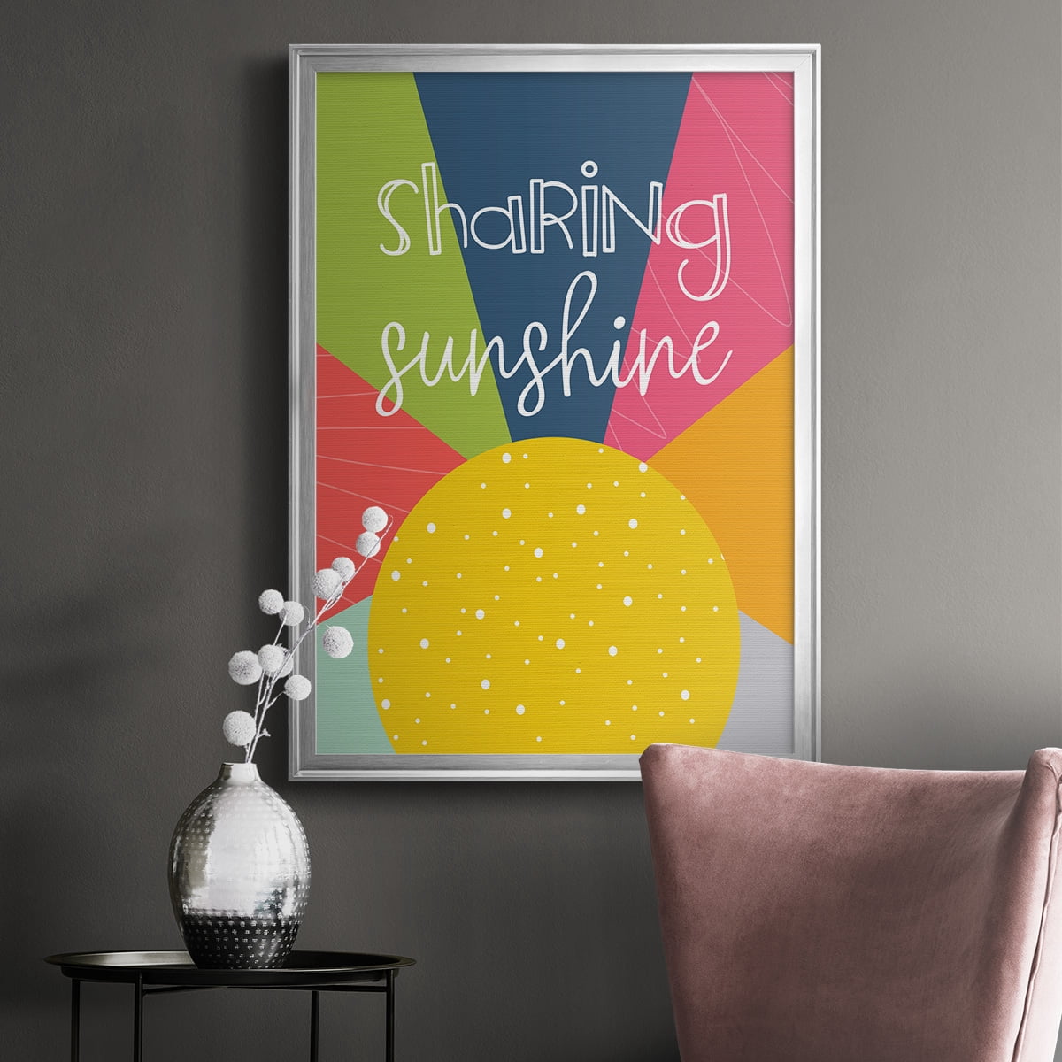 Sharing Sunshine Premium Framed Print - Ready to Hang