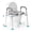 Gray, variant on Loyoda Toilet Seat Risers for Seniors, 400 lbs Capacity, Adjustable Height and Width for Pregnant and Disabled (Gray)