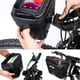 thumbnail image 4 of Bolsa de bicicleta Bolsa de manillar de bicicleta Bolsa de teléfono frontal de bicicleta EVA Bolsa de almacenamiento de ciclismo 3L Impermeable con pantalla táctil Diseño de liberación rápida para Mou, 4 of 7