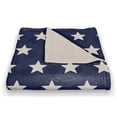 thumbnail image 2 of Creative Products America Stars and Stripes 50x60 Coral Fleece Blanket, 2 of 3