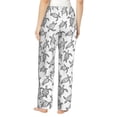 thumbnail image 2 of Bixox Women's Hand Drawn Turtle Patterned Pajama Pants Loungewear, 2 of 5