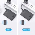 thumbnail image 3 of HLONK 60 LED High Power Rechargeable Clip Fill Video Light with Front & Back Clip Adjusted 3 Light Modes for Phone  Android   Laptop for Makeup Selfie Vlog Video Conference, 3 of 7